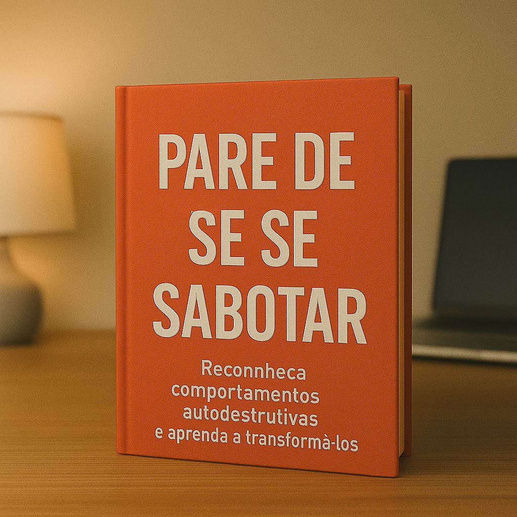 Capa do livro Pare de se Sabotar